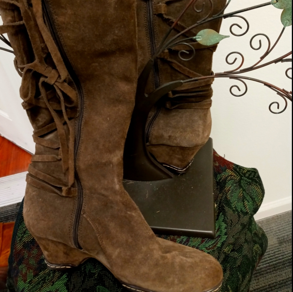 Knee high boots